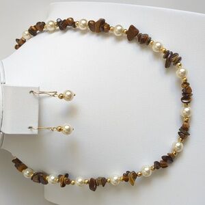 Necklace set with earrings